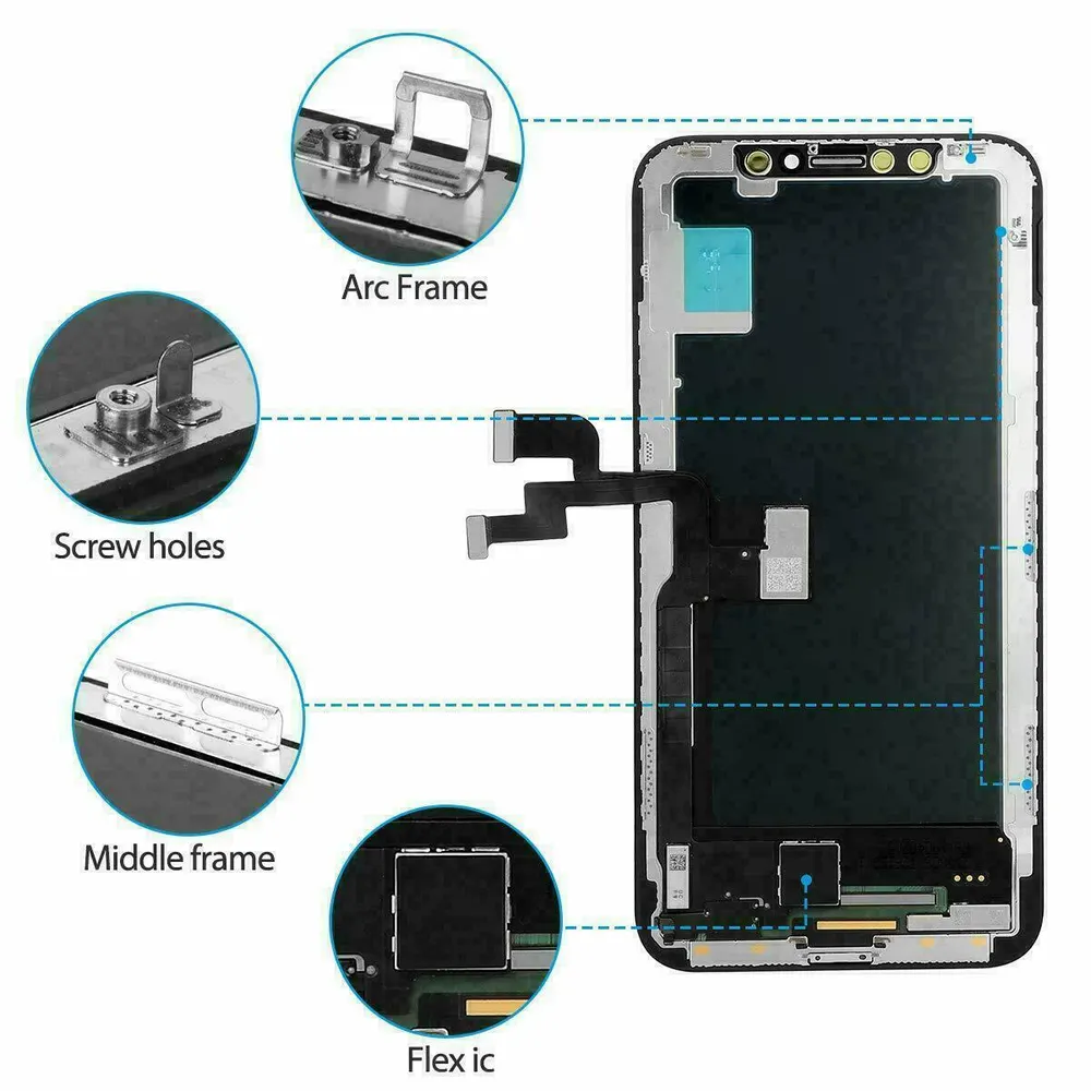 For iPhone 12 Pro Max LCD Screen Replacement Original Stable Quality Wholesale - view 3